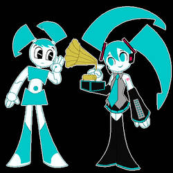 XJ9 and Hatsune Miku