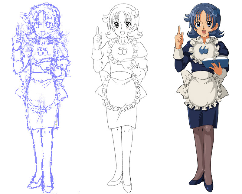 Drawing Process 3 by Kasuga39 on DeviantArt