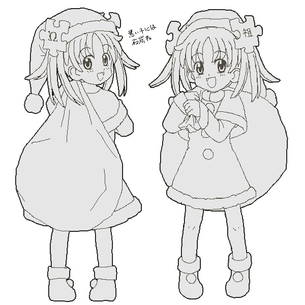 Rough sketch for Wikipe-Santa