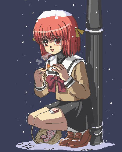 Yukko, the little match girl
