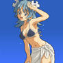 Wikipe-tan wearing a bikini