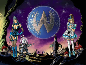 Little Alice in Wonderland 1 gardes Q