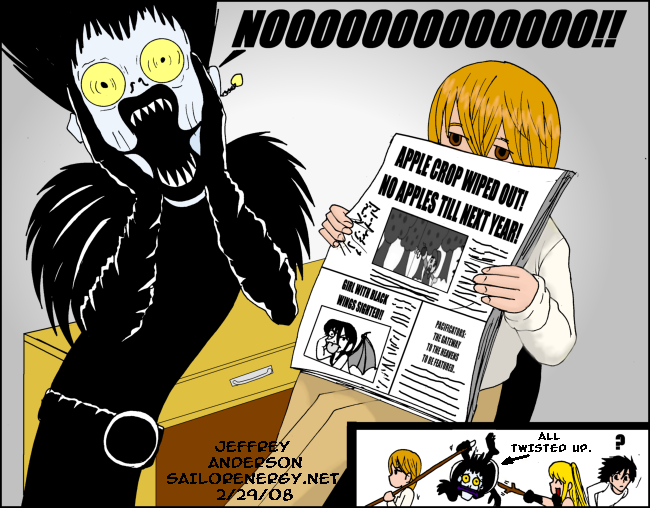 Death Note Ryuks Nightmare By Sailorenergy On Deviantart Death Note Ryuks Nightmare By Sailorenergy On Deviantart