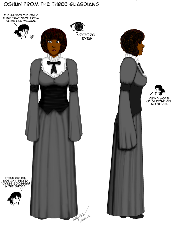 Character Design Diagram Oshun