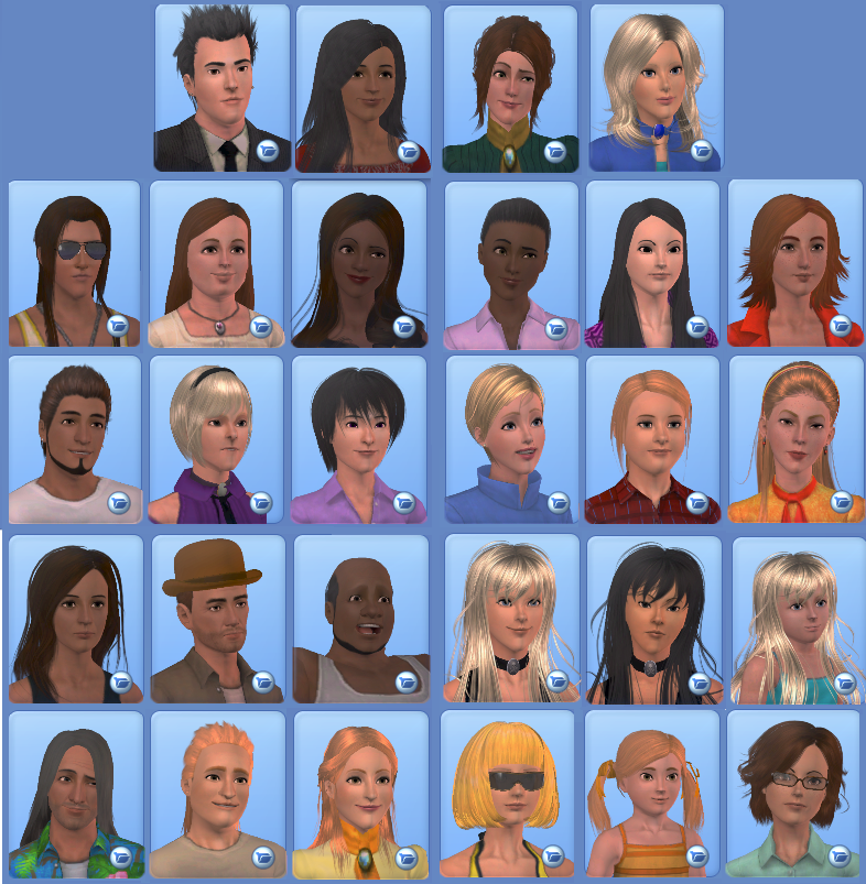 Sims Charactersw SIms3 Versions of my Original Characters by SailorEnergy on DeviantArt