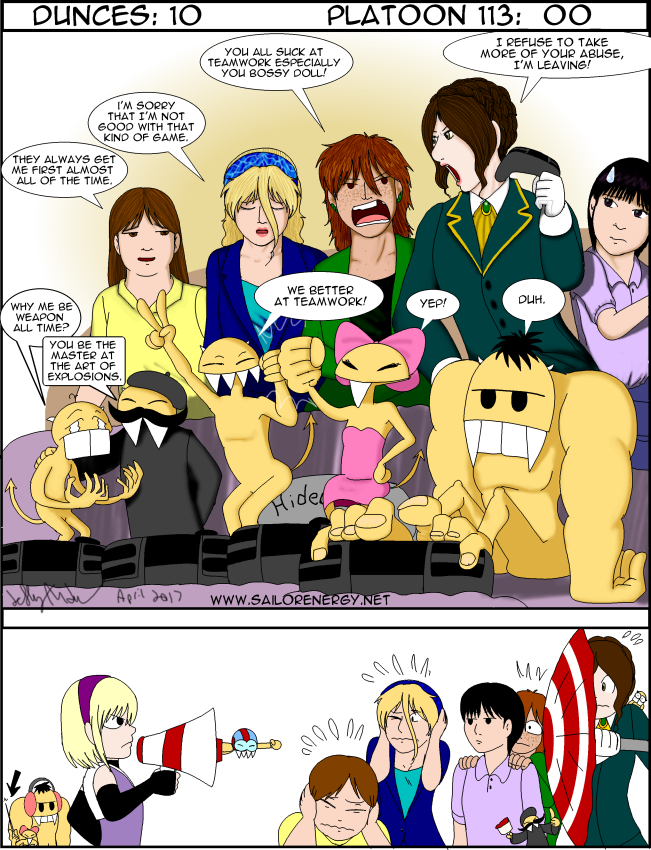 40 Theme Challenge: Teamwork by SailorEnergy