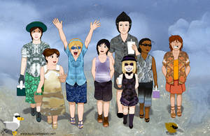 Rock Art: Summer Fashion