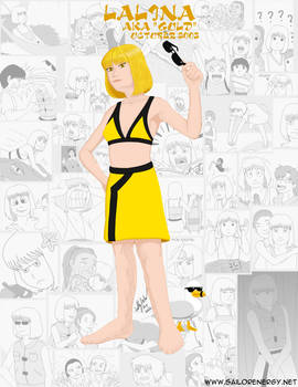 Namaka Hamou: Lalina AKA Gold the Deaf Mermaid