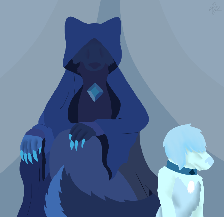 SU Canines: Blue Diamond by rexyplexy SU Canines: Blue Diamond by rexyplexy