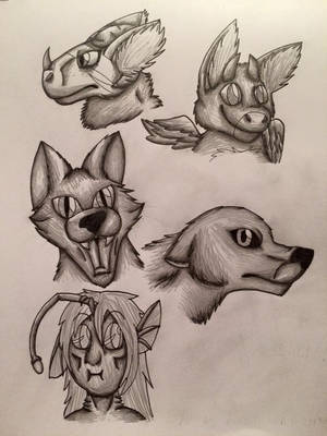 Traditional Headshot Commissions Open! by rexyplexy