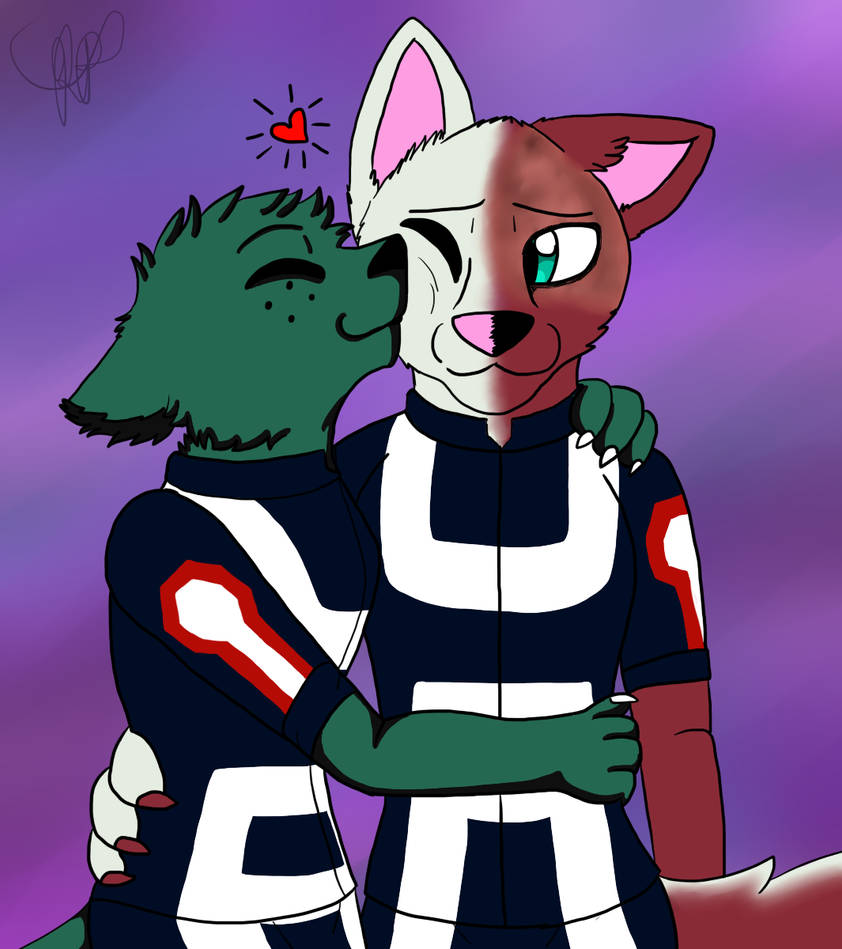 TodoDeku Smooches by rexyplexy TodoDeku Smooches by rexyplexy