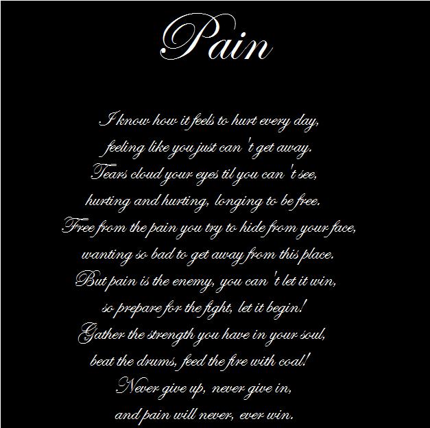 Pain------POEM