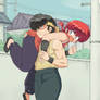 RYOGA taking Ranma home