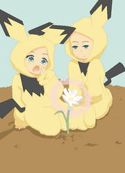 Pichu base by KillerJenJen