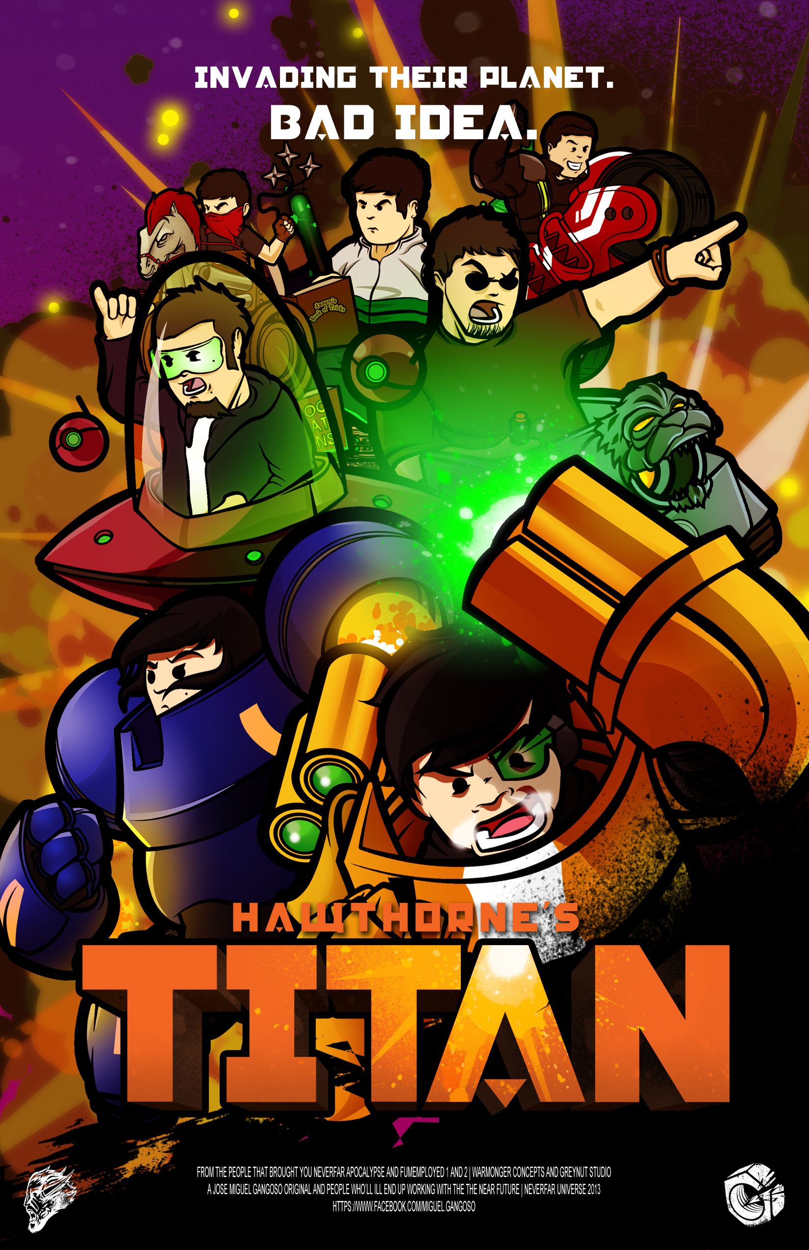 Hawthorne's Titan: Poster