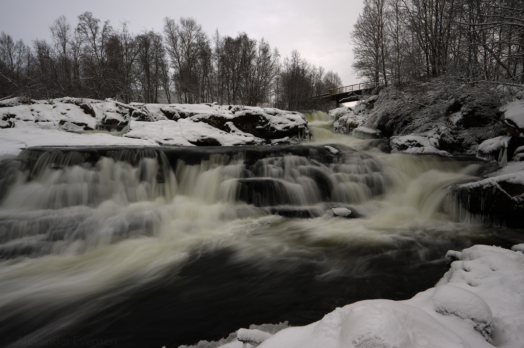 Sagafossen in Winter II