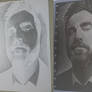 Justin Theroux Negative Drawing