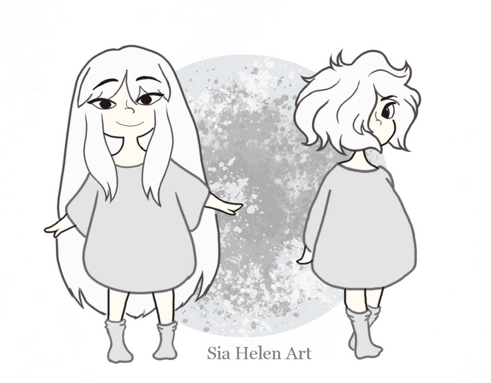 Moon Haircut by SiaHelenArt on DeviantArt