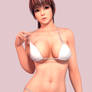 Kasumi White Bikini