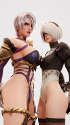 Ivy and 2B