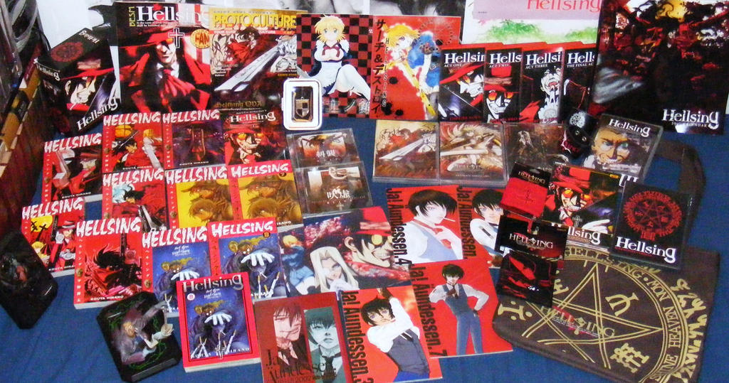 My Hellsing collection