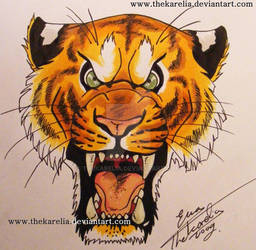 Tiger face