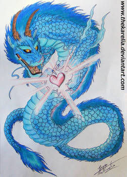Blue Dragon_Tattoo Design