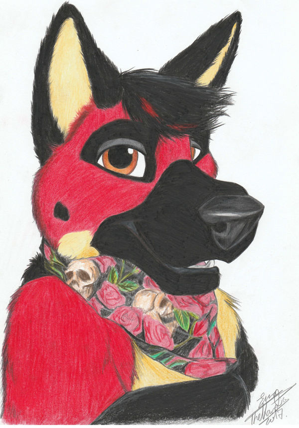 Vanos Fursuit Portrait