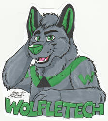 Wolfletech badge