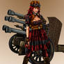 Steampunk canon chic