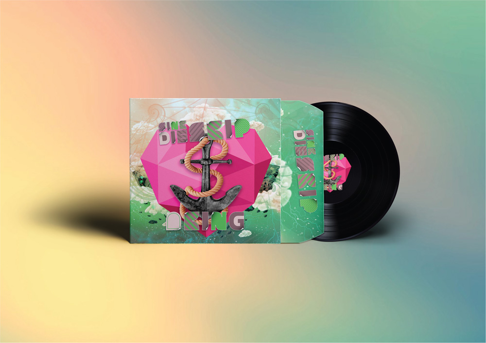 AKING Vinyl Record Mockup