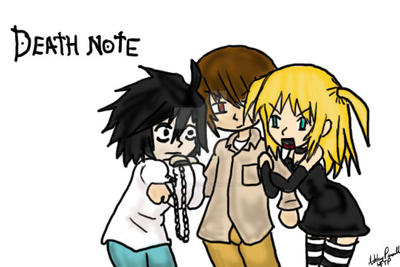 Deathnote Print by FoxTrotProducts on DeviantArt