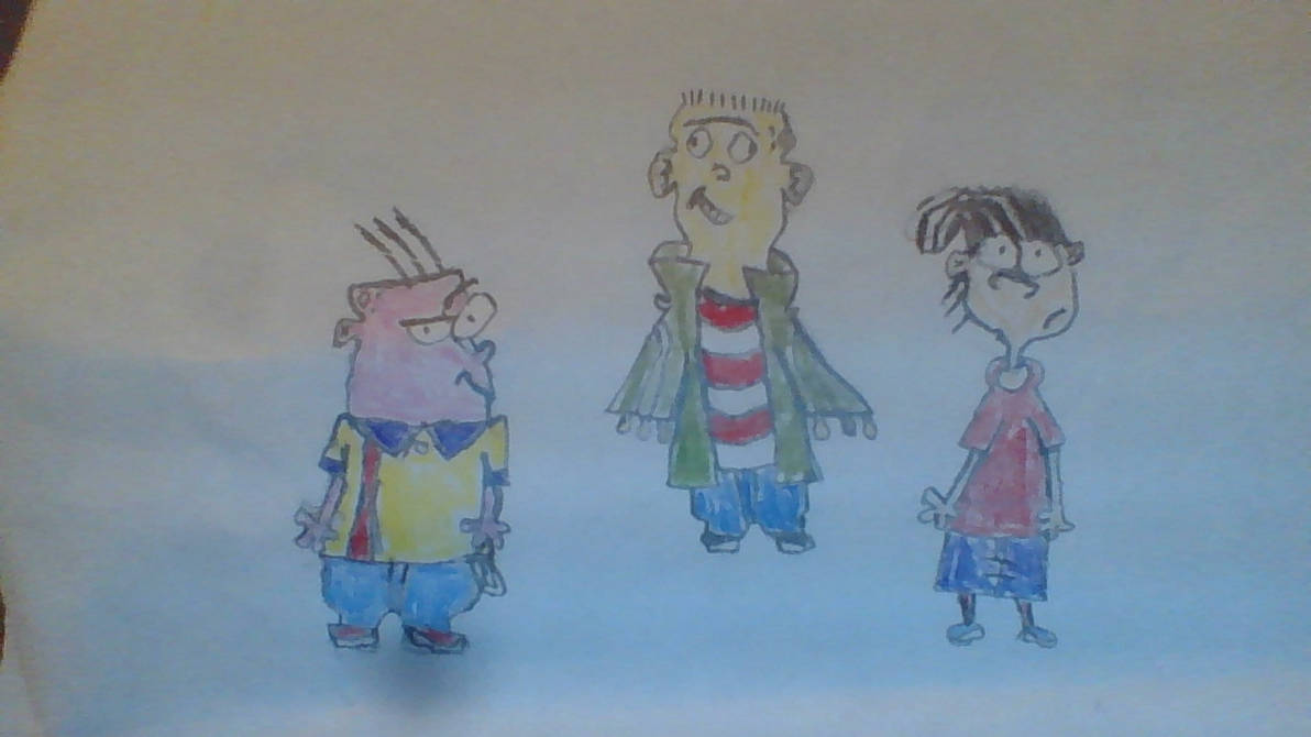 Drawing of the Eds (2004) by Userguy on DeviantArt