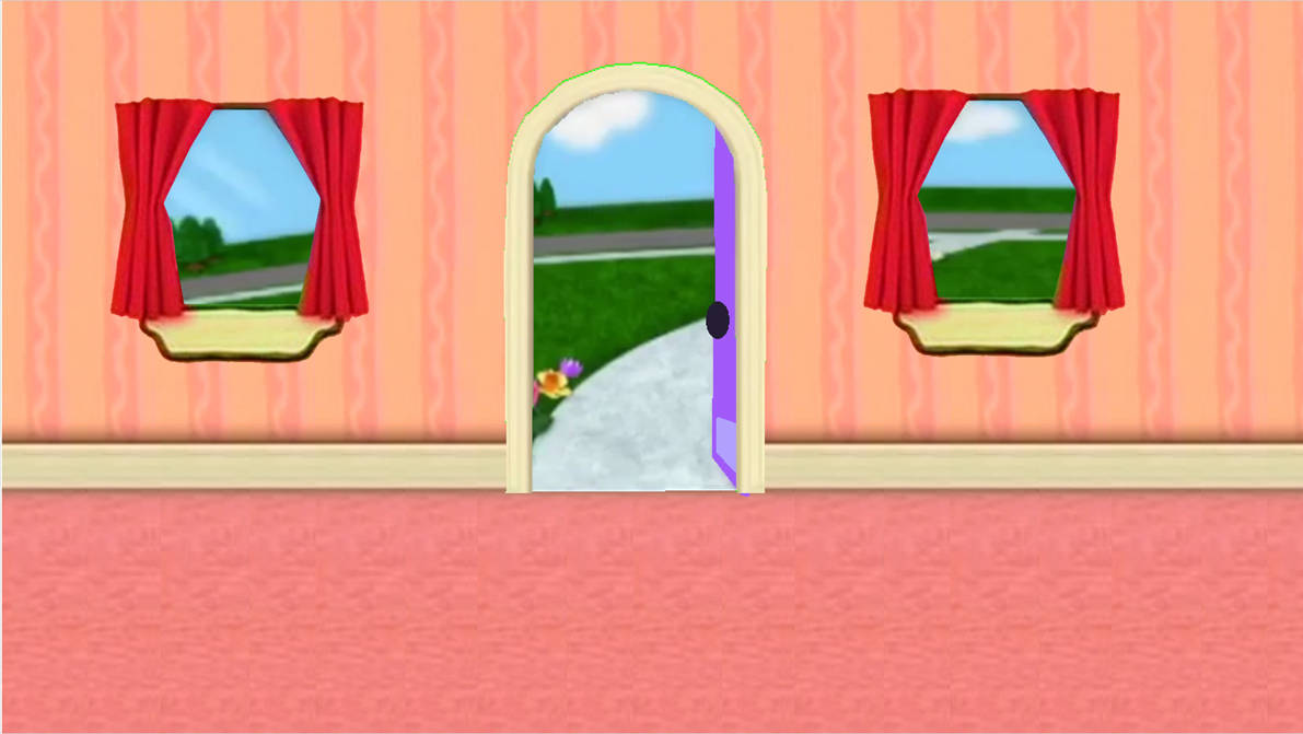 Blue's Clues Front Door View Opened by justinholbert25 on DeviantArt