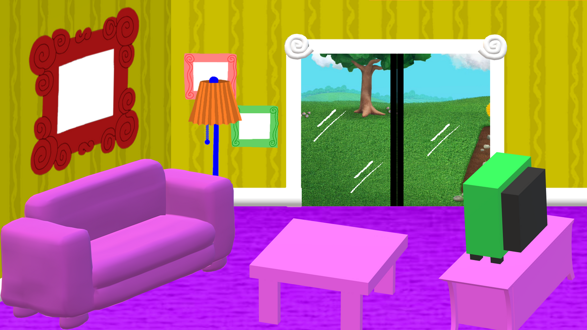kippers clues and you Tv Room by justinholbert25 on DeviantArt