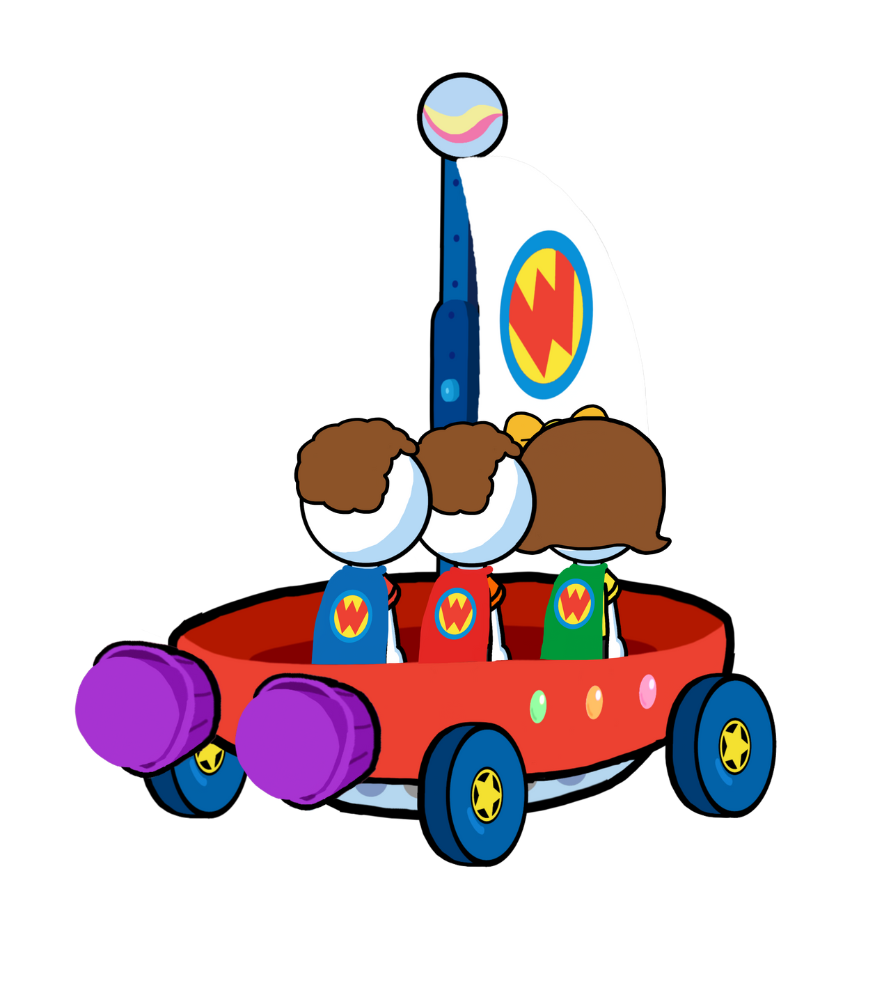 Wonder Kids In Flyboat (4) by justinholbert25 on DeviantArt