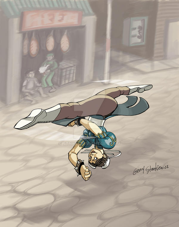 Chun Li Kick Animation Chun Li Spinning Bird Kick by Stnk13 on DeviantArt