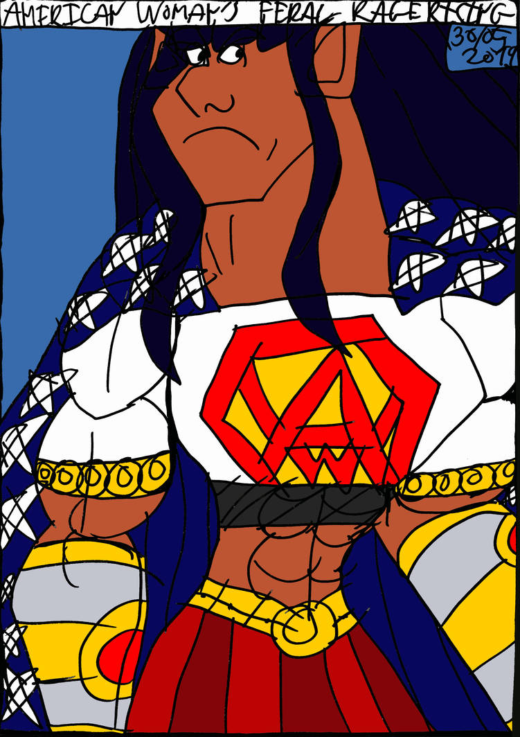 American Woman In Feral Rage by WillatheMighty314 on DeviantArt