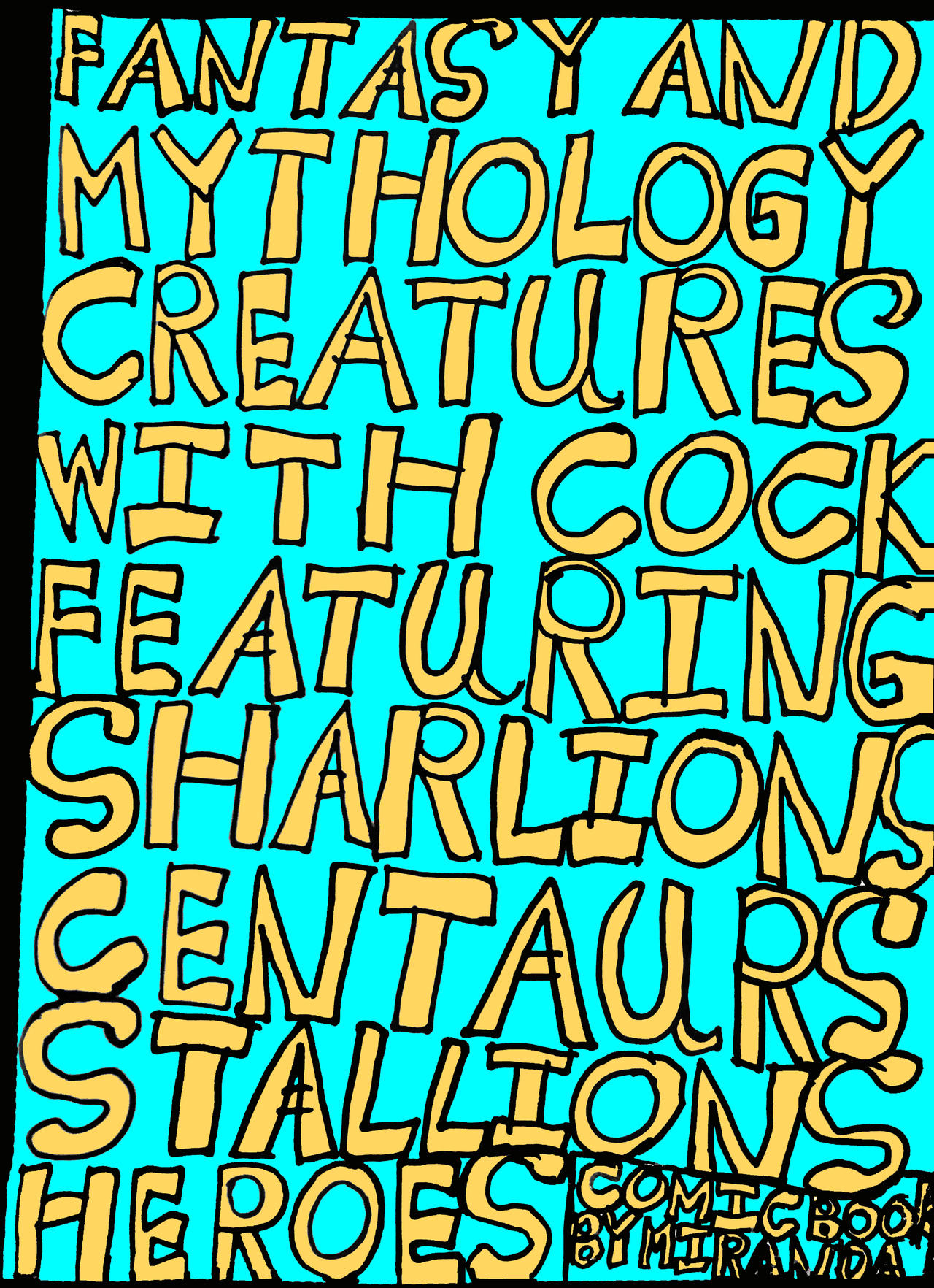 Fantasy And Mythology Creatures With Cocks Comic By WillatheMighty314 fantasy-and-mythology-creatures-with-cocks-comic-by-willathemighty314
