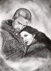 The Witcher_Geralt and Yennefer in love