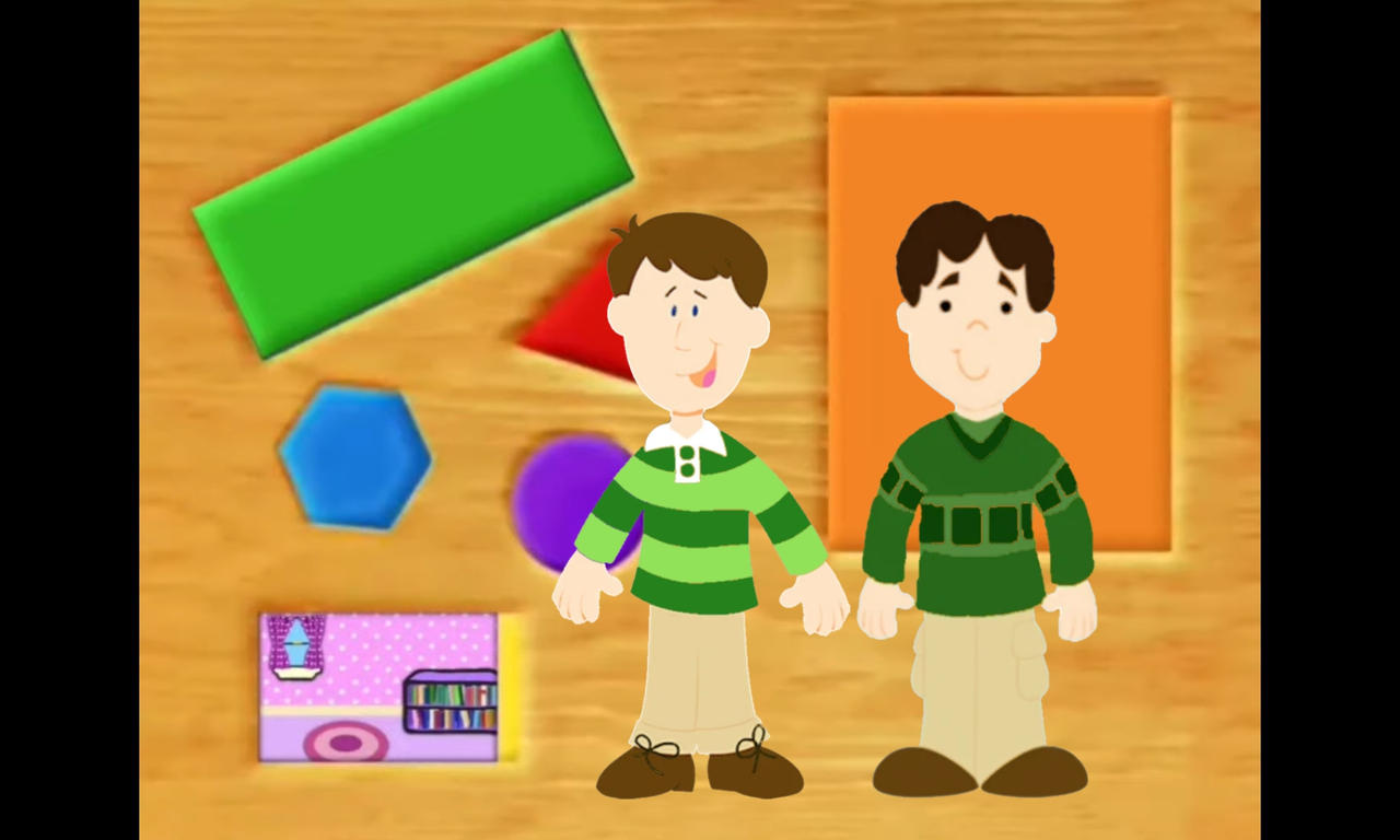Blue's Clues Joe Gets A Clue (The Shape Board) by NateSavesTheDay on