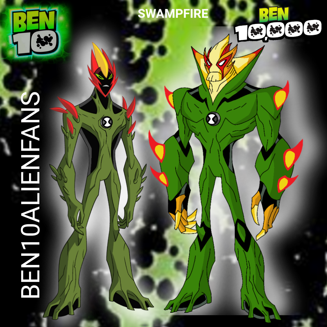 SWAMPFIRE (OS) by ben10alienfans on DeviantArt