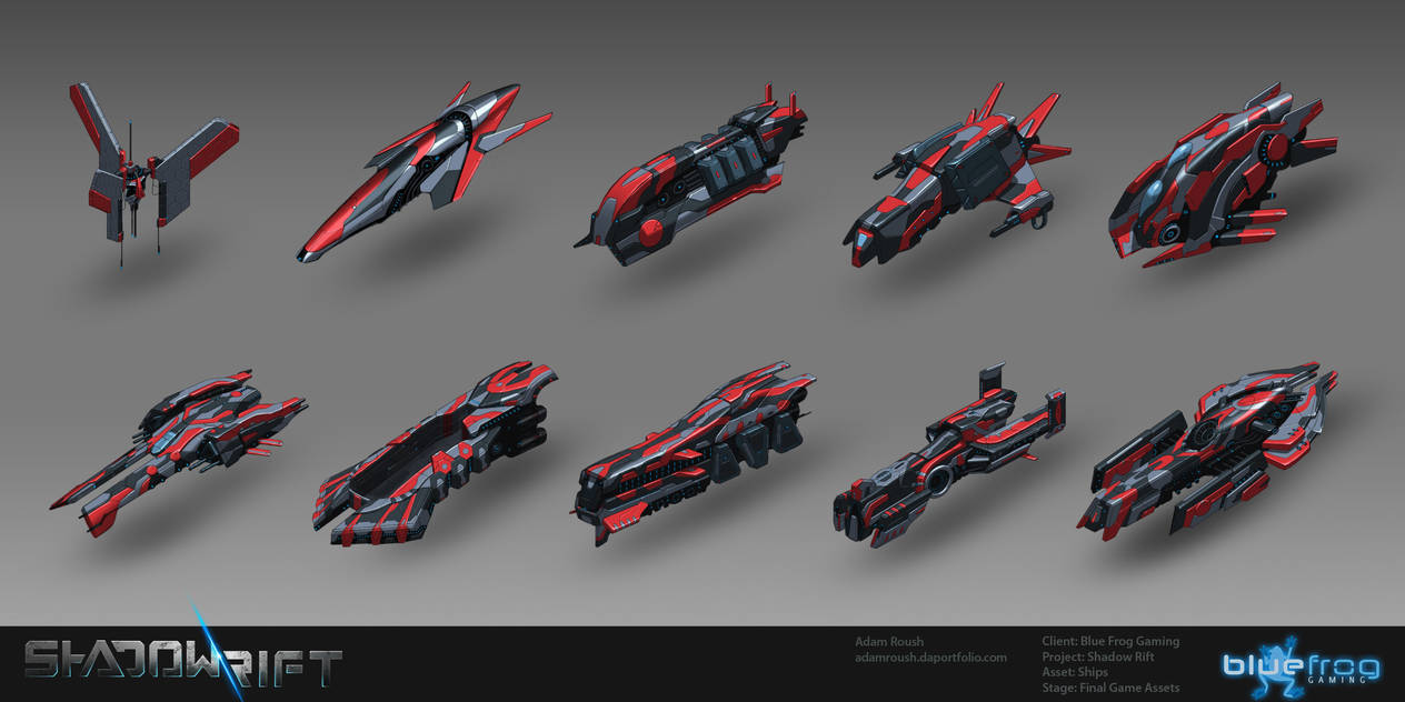 Shadow Rift Ships by AdamRoush on DeviantArt