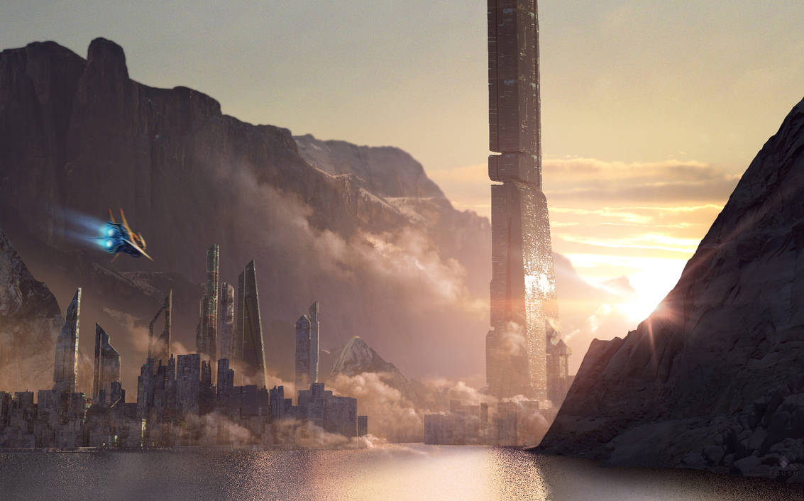 Sunset City by AdamRoush on DeviantArt