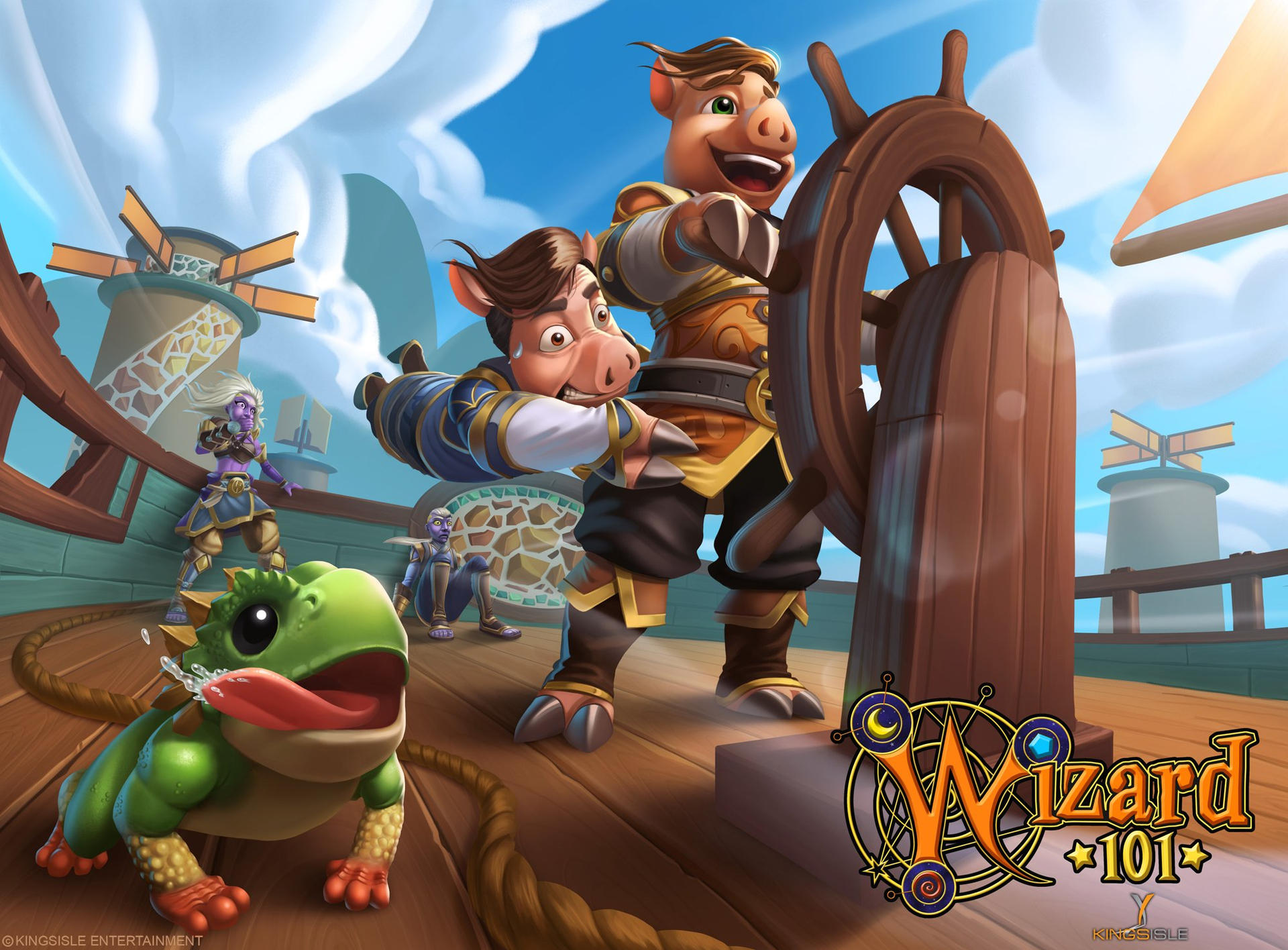 Wizard101 Empyrea 2 Loading Screen by AdamRoush on DeviantArt