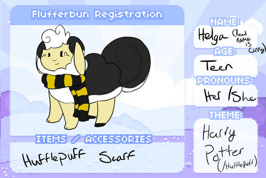 Helga | Registration Sheet | Hp Theme!