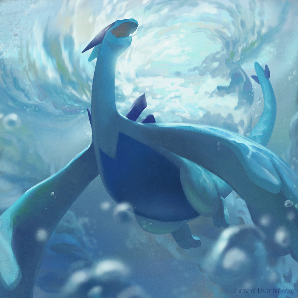 Deep Sea Lugia by Lugia-sea on DeviantArt