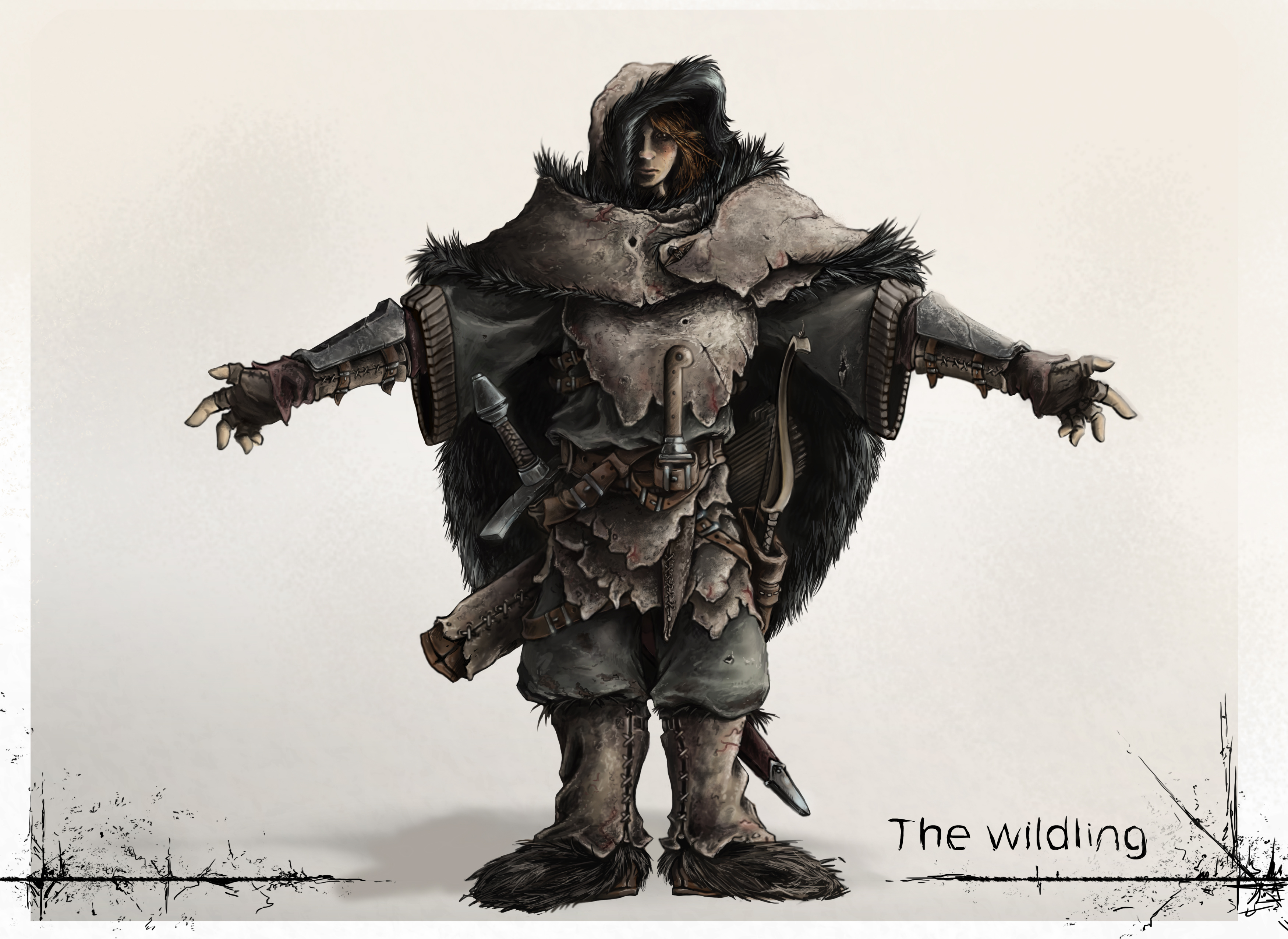 The wildling - color ( Ygritte )