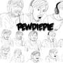 PewDiePie Epic Faces Sketch