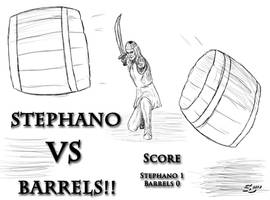 PewDiePie: Stephano VS Barrels